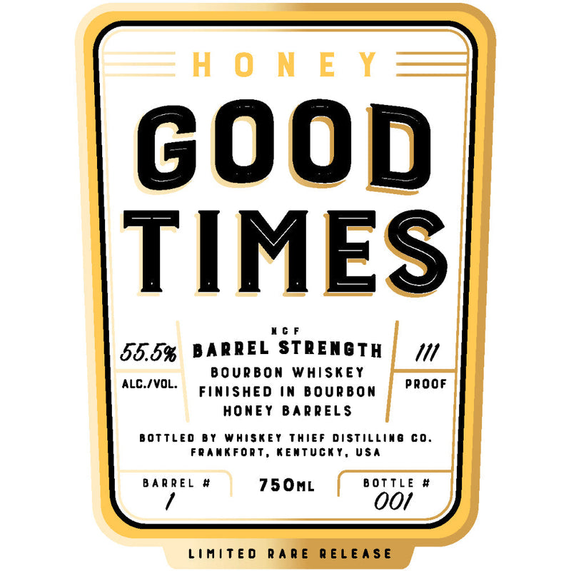 Good Times Honey Barrel Finished Bourbon - Goro&