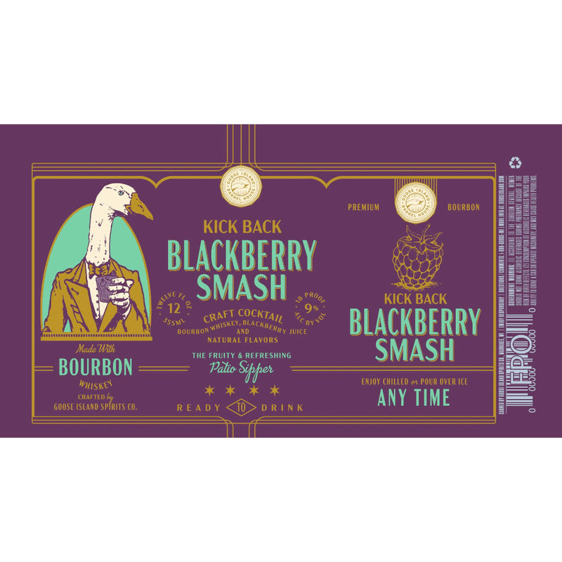 Goose Island Barrel House Blackberry Smash - Goro&