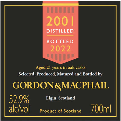 Gordon & MacPhail 2001 Speymalt from Macallan 21 Year Old - Goro's Liquor