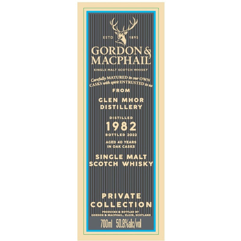 Gordon & Macphail 1982 Glen Mhor 40 Year Old - Goro&