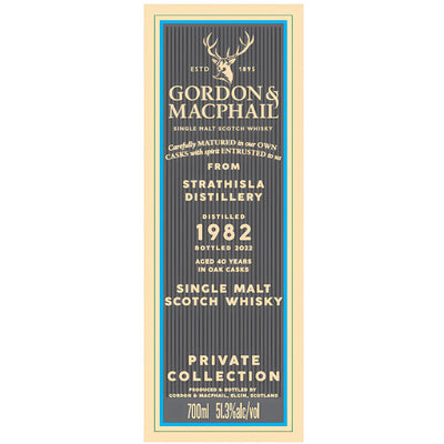 Gordon & Macphail 1982 Strathisla 40 Year Old Private Collection - Goro's Liquor