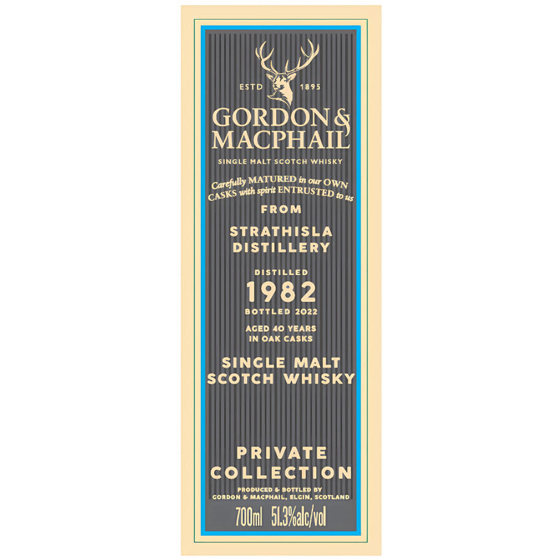 Gordon & Macphail 1982 Strathisla 40 Year Old Private Collection - Goro&