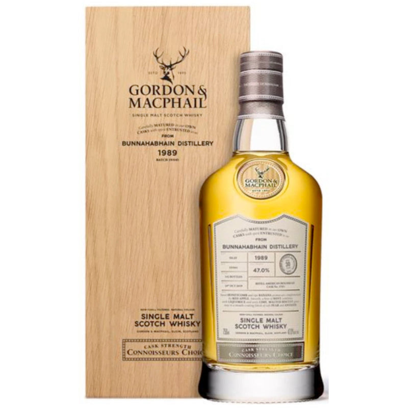 Gordon & Macphail 1989 Bunnahabhain Connoisseurs Choice 28 Year Old - Goro&