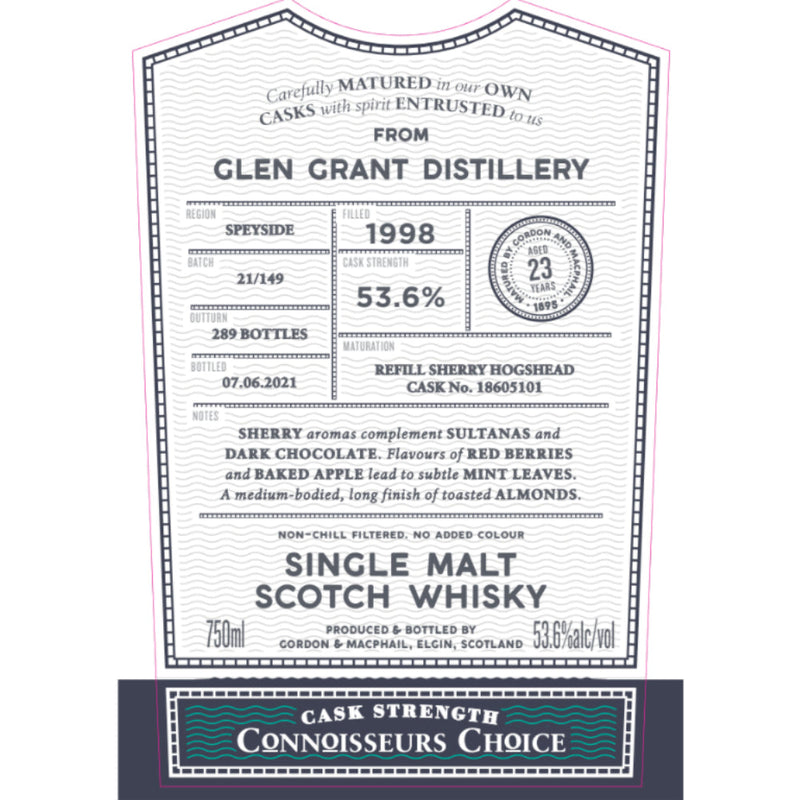 Gordon & Macphail Glen Grant 23 Year Old Connoisseurs Choice - Goro&