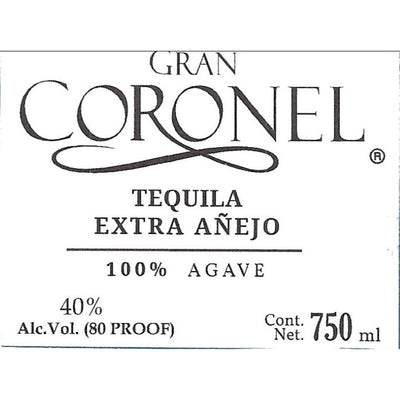 Gran Coronel Extra Anejo Tequila - Goro's Liquor