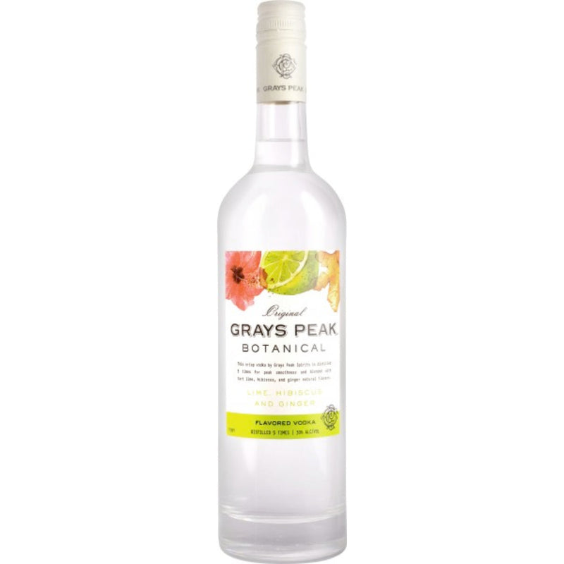 Grays Peak Lime Hibiscus & Ginger Vodka - Goro&