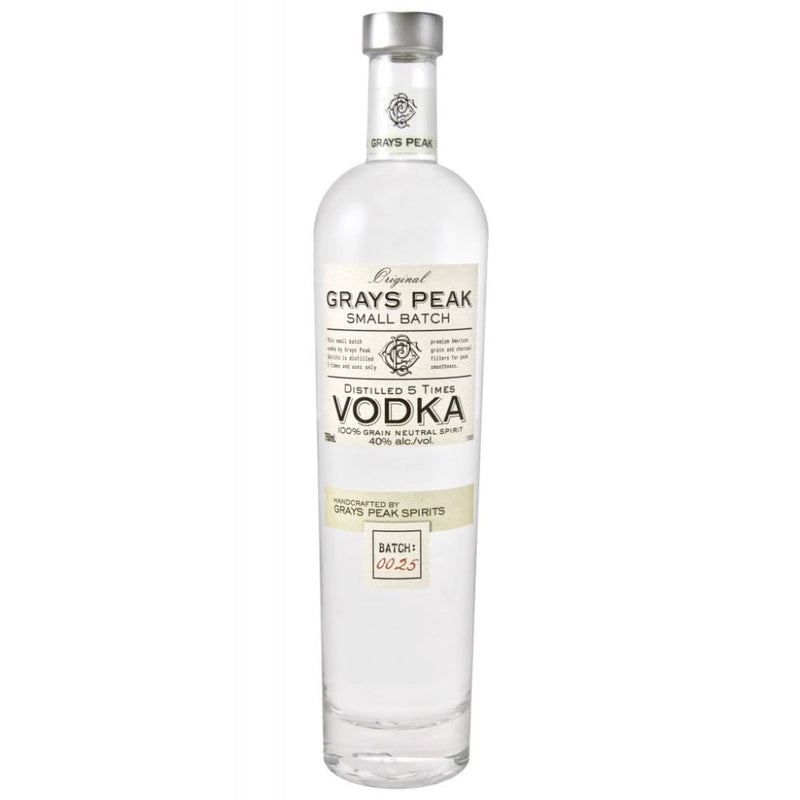 Grays Peak Vodka - Goro&