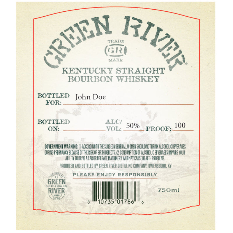 Green River Kentucky Straight Bourbon 100 Proof - Goro&