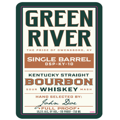 Green River Single Barrel Kentucky Straight Bourbon - Goro's Liquor