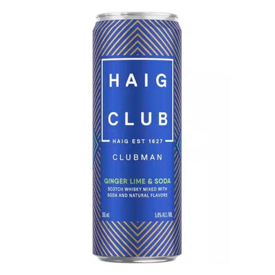 Haig Club Clubman Ginger Lime & Soda By David Beckham - Goro's Liquor