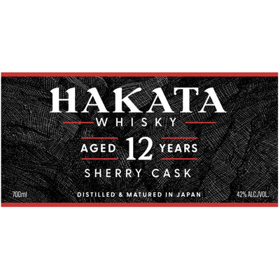 Hakata Whisky 12 Year Old Sherry Cask - Goro's Liquor