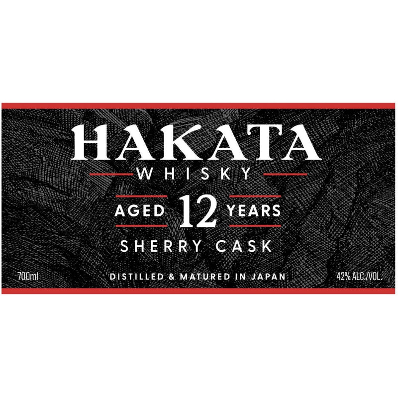 Hakata Whisky 12 Year Old Sherry Cask - Goro&