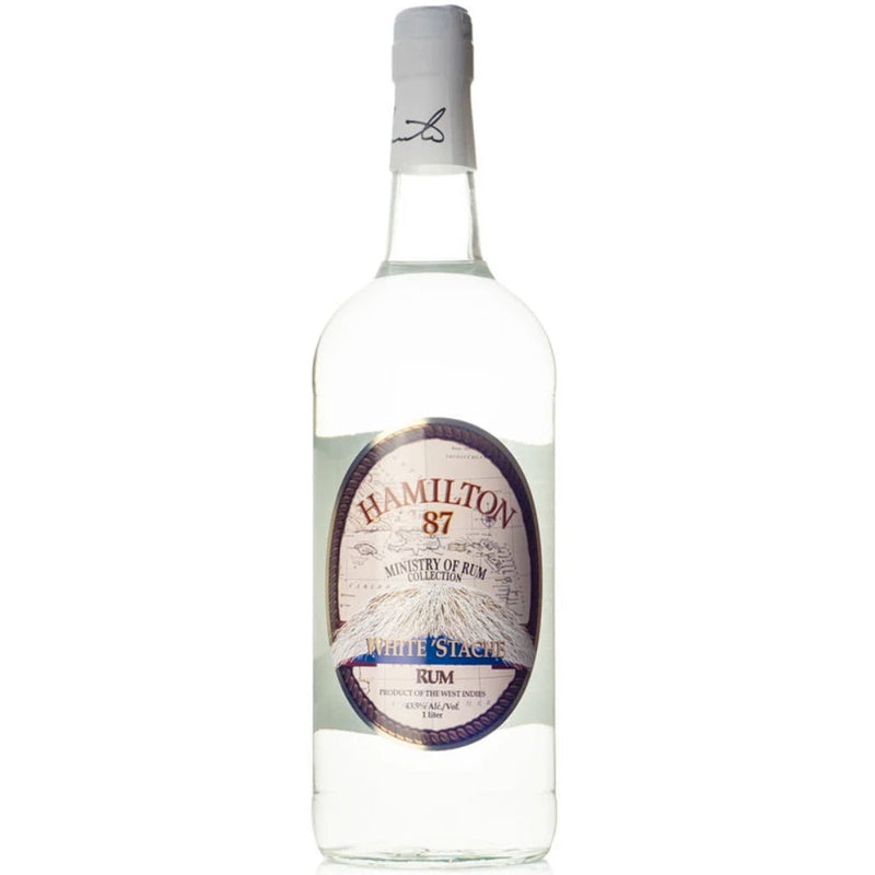 Hamilton 87 White Stache Rum 1L - Goro&