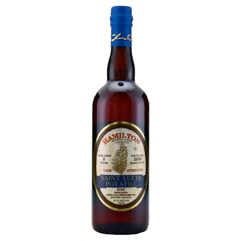 Hamilton Saint Lucia Pot Still Cask Strength Rum 8 Year 2006 - Goro&