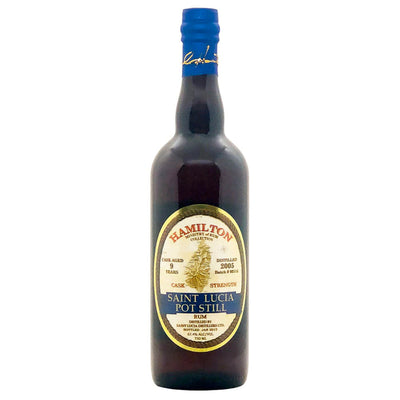 Hamilton Saint Lucia Pot Still Cask Strength Rum 9 Year 2005 - Goro's Liquor