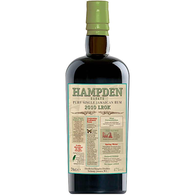 Hampden Estate 2010 LROK Pure Single Jamaican Rum - Goro&