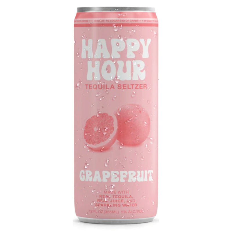 Happy Hour Grapefruit Tequila Seltzer 4PK - Goro&