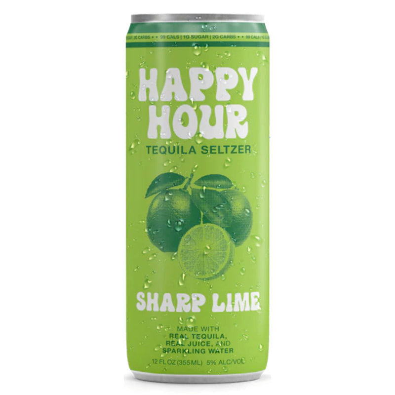 Happy Hour Sharp Lime Tequila Seltzer 4PK - Goro&