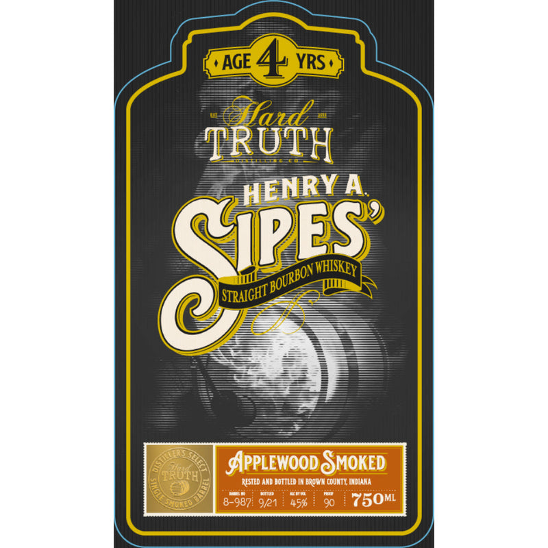 Hard Truth Henry A. Sipes Applewood Smoked Straight Bourbon - Goro&