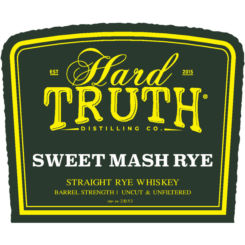 Hard Truth Sweet Mash Rye Whiskey - Goro&