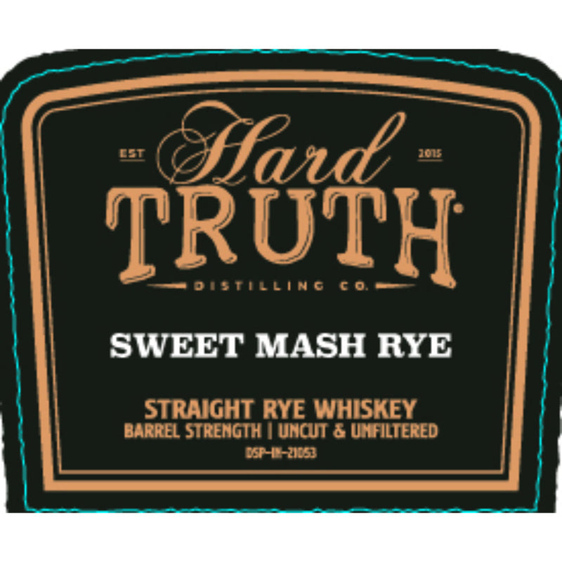 Hard Truth Sweet Mash Straight Rye Whiskey - Goro&
