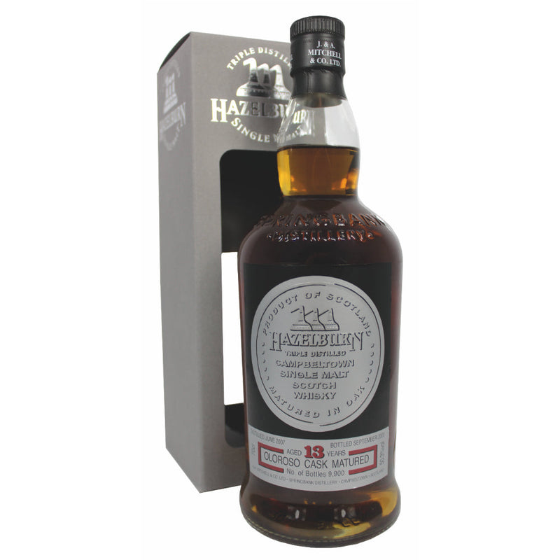 Hazelburn 13 Year Old Oloroso Cask Matured Limited Edition 100.6 Proof 2020 Release - Goro&