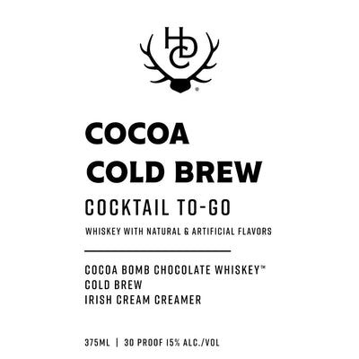 Heritage Distilling Cocoa Cold Brew Cocktail - Goro's Liquor