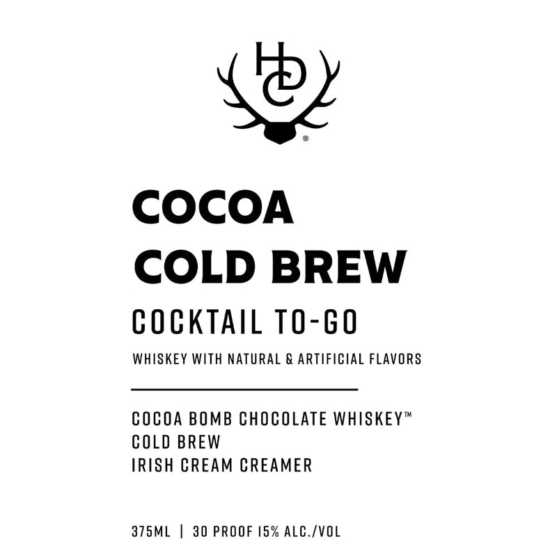 Heritage Distilling Cocoa Cold Brew Cocktail - Goro&