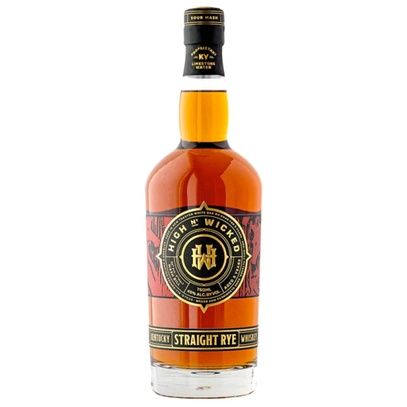 High N’ Wicked 5 Year Old Kentucky Straight Rye Whiskey - Goro&