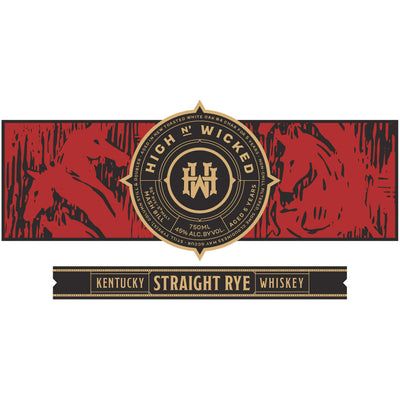 High N’ Wicked 5 Year Old Kentucky Straight Rye Whiskey - Goro's Liquor