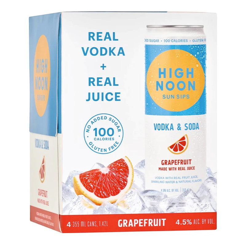 High Noon Grapefruit 4 Pack - Goro&