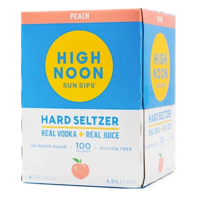 High Noon Peach 4 Pack - Goro's Liquor