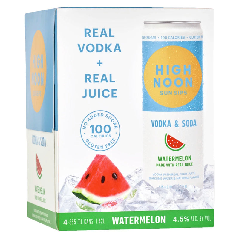 High Noon Watermelon 4 Pack - Goro&