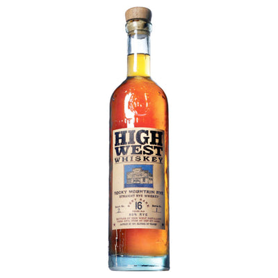 High West 16 Year Old Rocky Mountain Rye Whiskey - Goro's Liquor