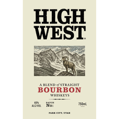 High West A Blend of Straight Bourbon Whiskeys - Goro's Liquor