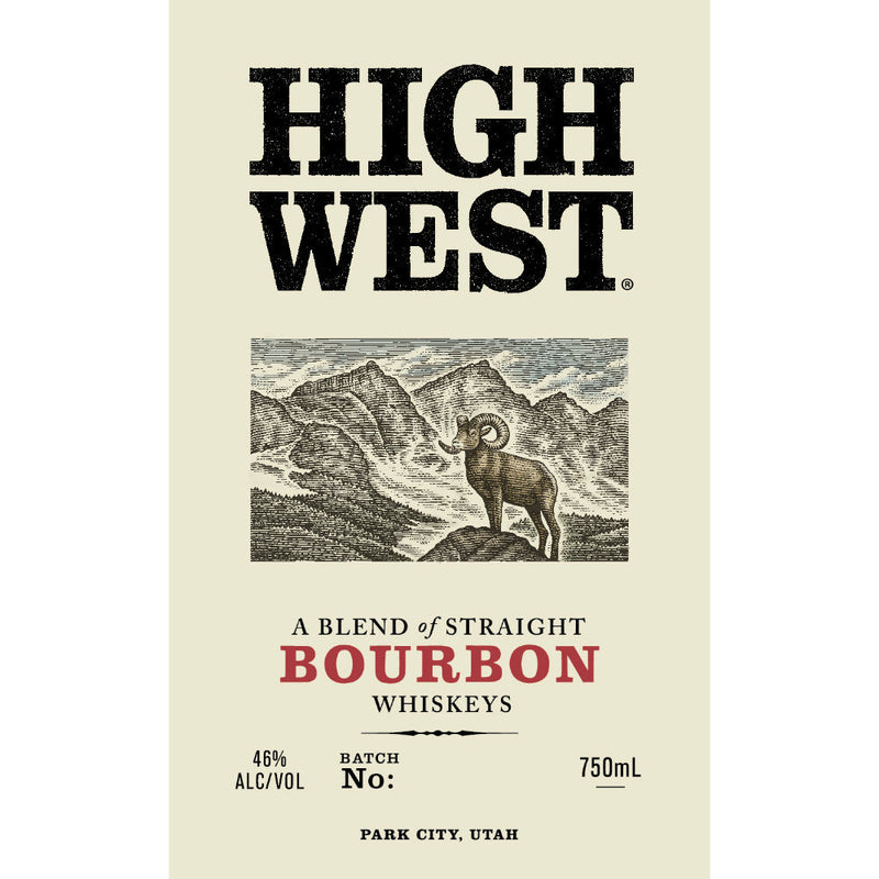 High West A Blend of Straight Bourbon Whiskeys - Goro&