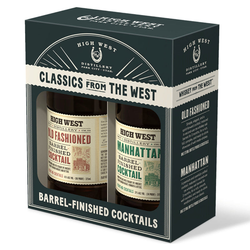 High West Barrel Finished Cocktail Combo Pack - Goro&