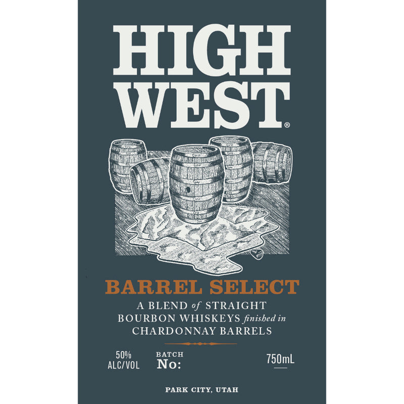 High West Barrel Select Straight Bourbon Finished in Chardonnay Rum Barrels - Goro&