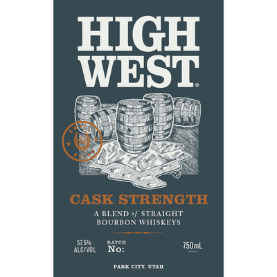 High West Cask Strength Blended Bourbon - Goro's Liquor