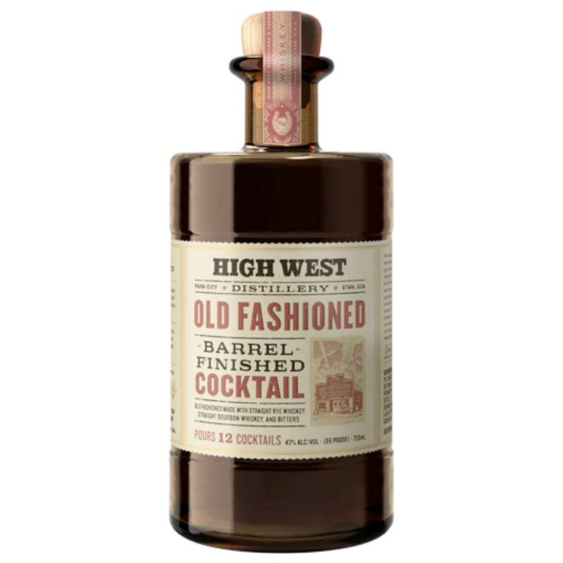 High West Old Fashioned Barrel Finished Cocktail - Goro&