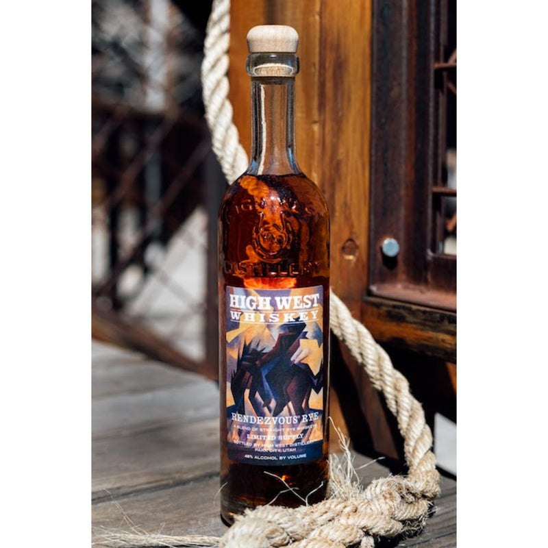 High West Rendezvous Rye Limited Release By Artist Ed Mell - Goro&