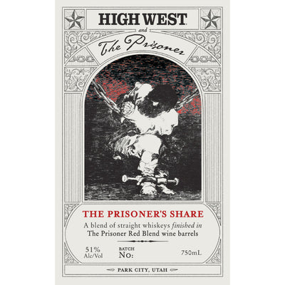 High West The Prisoner’s Share - Goro's Liquor