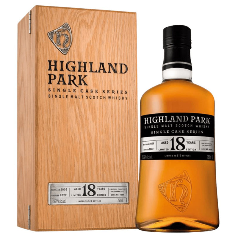 Highland Park 18 Year Old Limited Edition Cask No. 4099 - Goro&