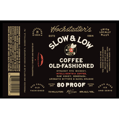 Hochstadter's Slow & Low Coffee Old Fashioned - Goro's Liquor
