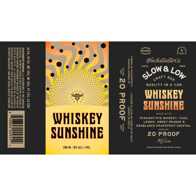 Hochstadter's Slow & Low Whiskey Sunshine - Goro's Liquor