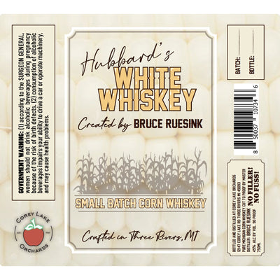 Hubbard’s White Whiskey - Goro's Liquor