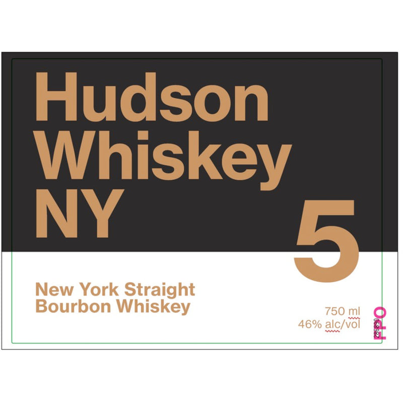 Hudson 5 Year Old Straight Bourbon - Goro&