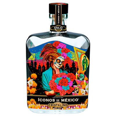 Iconos de Mexico Cristalino Day of the Dead Catrina Anejo - Goro's Liquor