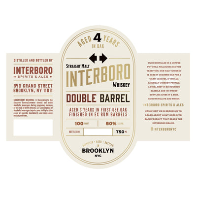 Interboro Double Barrel Whiskey - Goro's Liquor