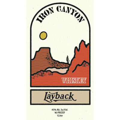 Iron Canyon Layback Whiskey - Goro's Liquor